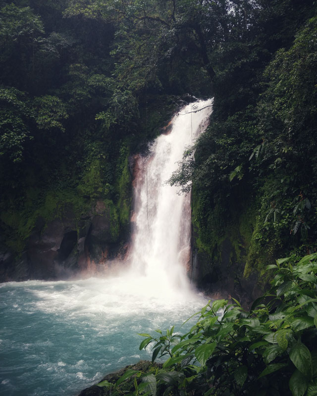 Cascade dans la Jungle, Costa Rica