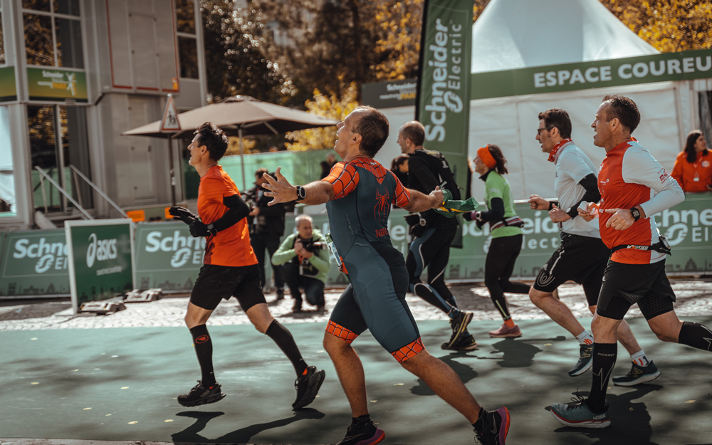 Finishers du Marathon de Paris