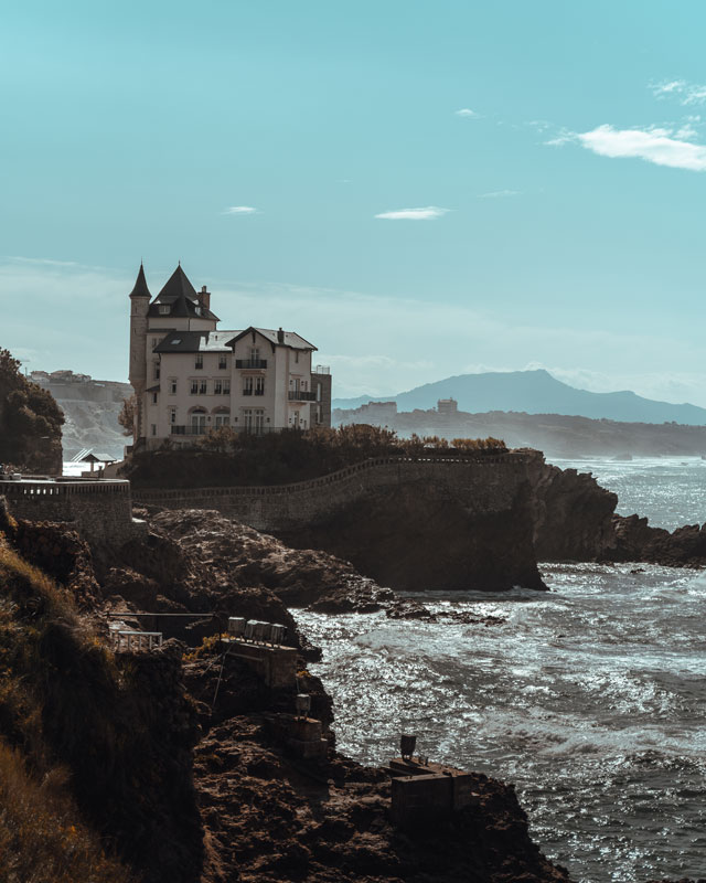 Bord de mer, Biarritz